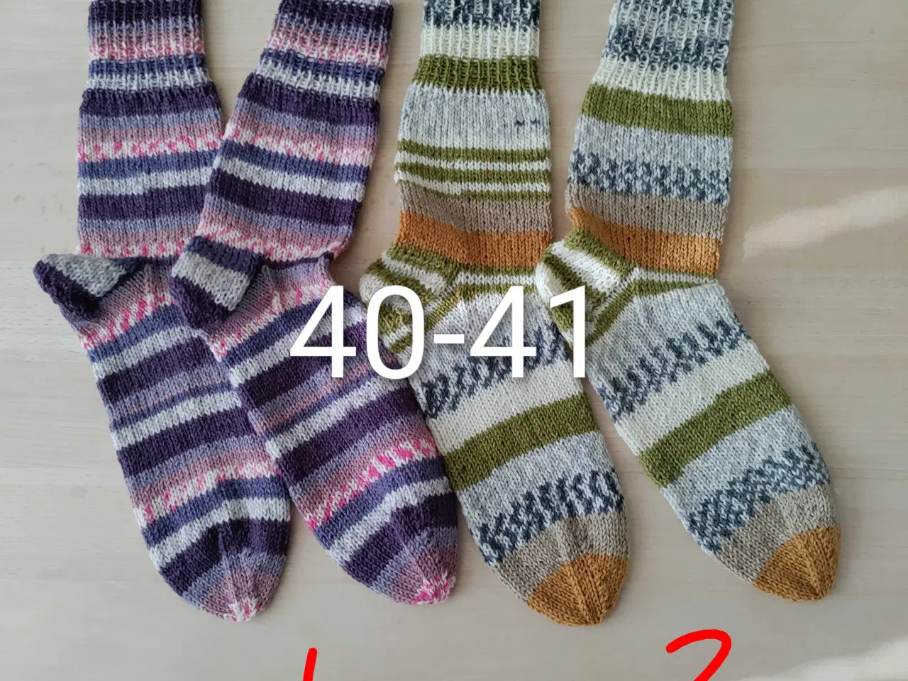 Billede 1 - Nye uldsokker str 40-41