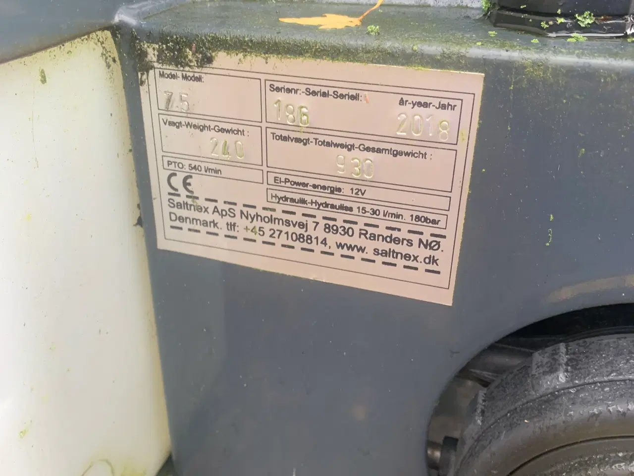 Billede 8 - 2 x væskespreder saltspreder saltnex