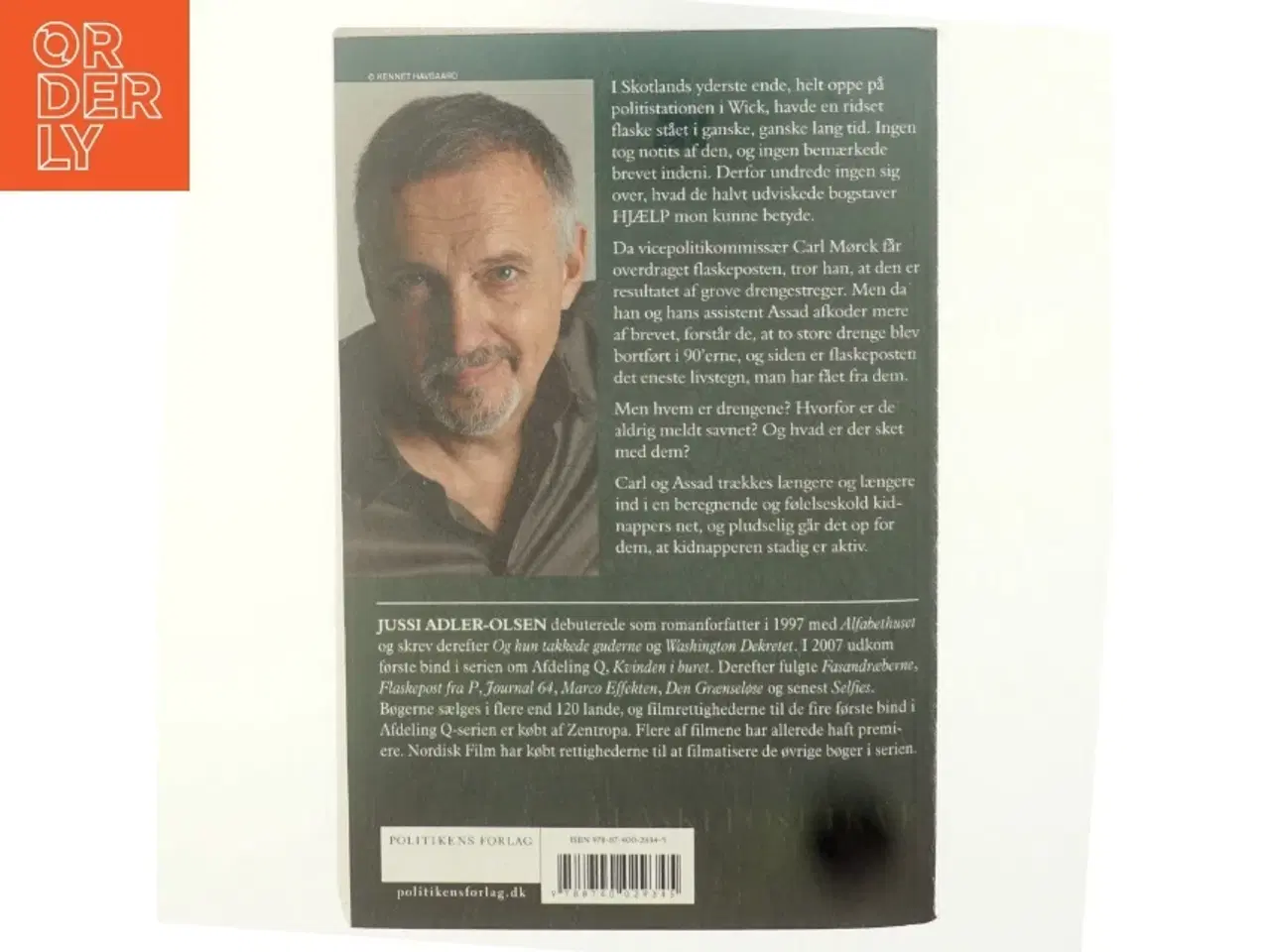 Billede 3 - Flaskepost fra P : krimithriller af Jussi Adler-Olsen (Bog)