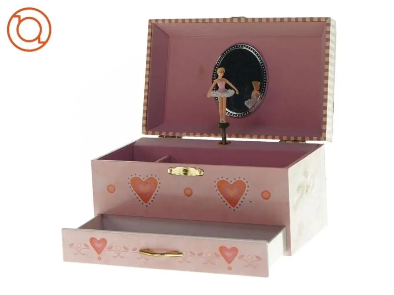 Billede 2 - Smykkeskrin (str. 19 x 12 x 11cm)