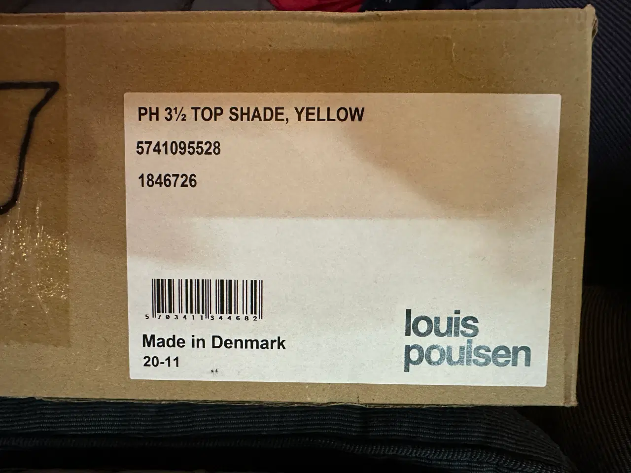 Billede 3 - Ny sort PH 3 1/2 lampeskærm.