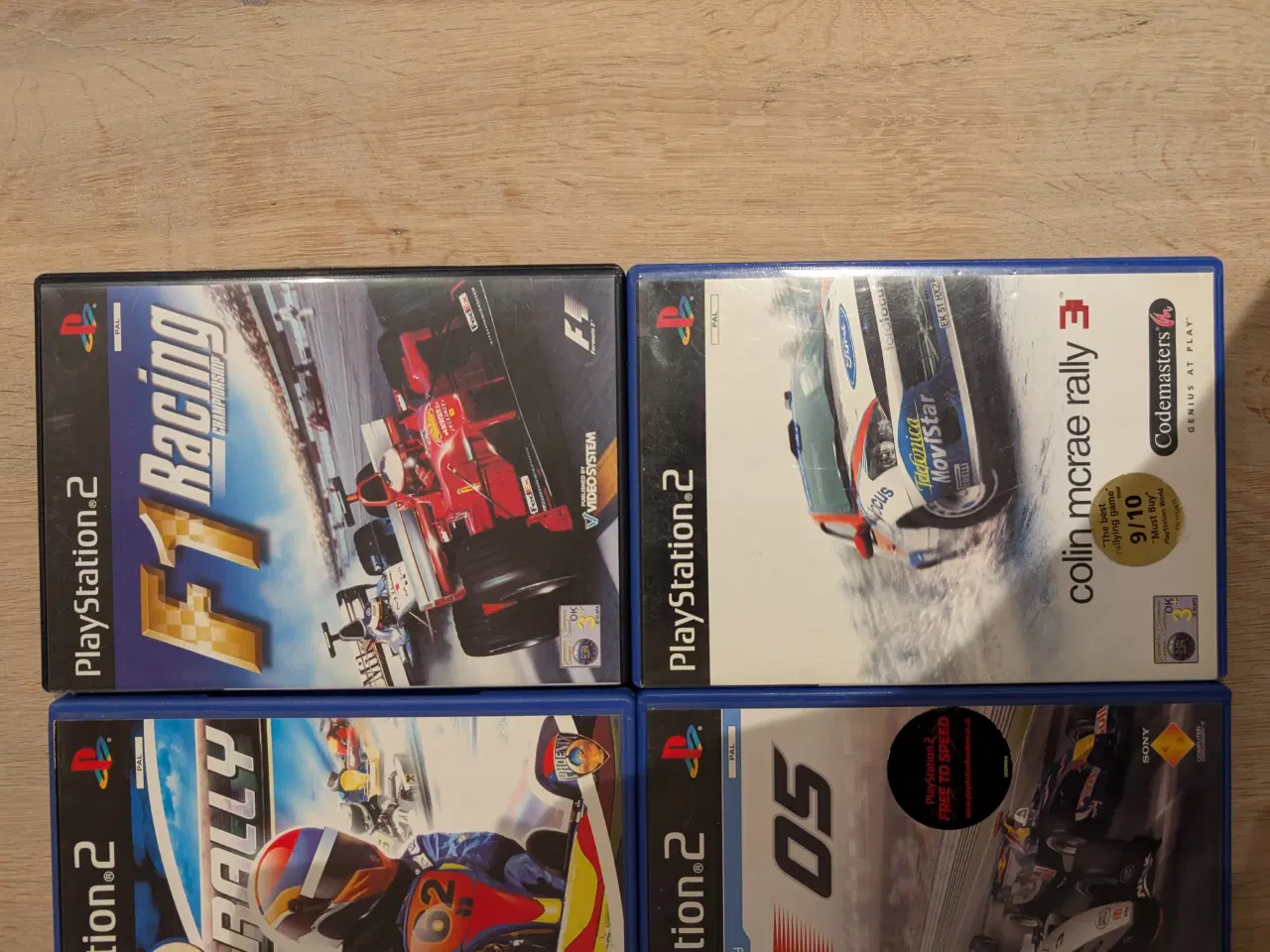 Billede 3 - ps1 rat, pedaler og håndbremse + 6 spil