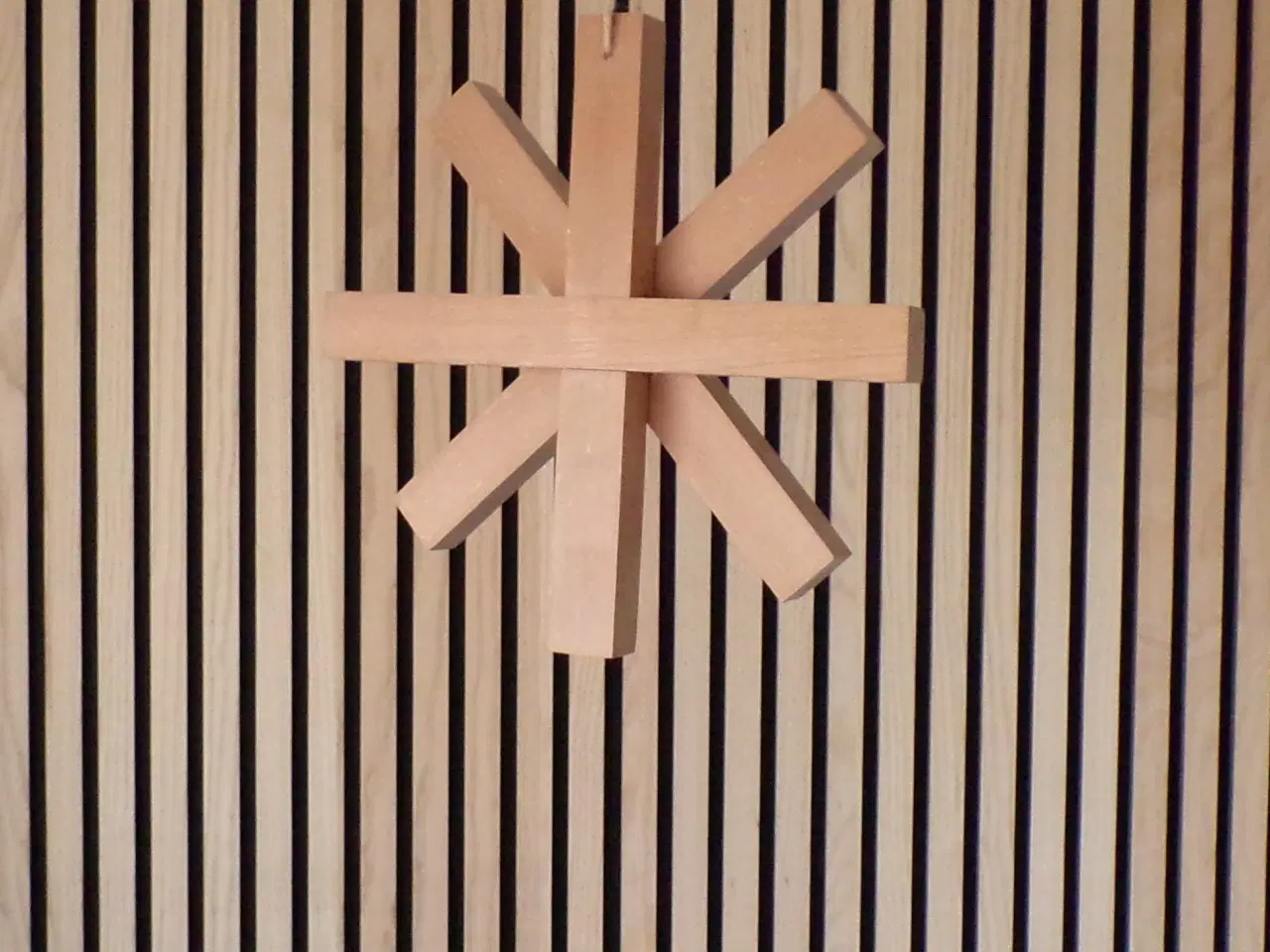 Billede 1 - Snefnug i Cedertræ