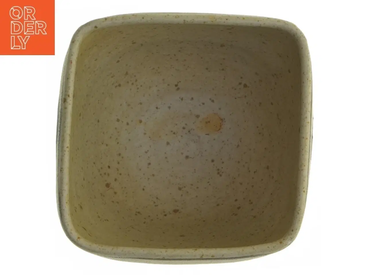 Billede 4 - Michael Andersen vase med dekorativt mønster (str. 10,5x12x12 cm)