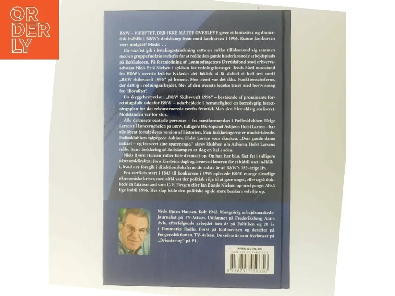 Billede 3 - B&W - værftet der ikke måtte overleve af Niels Bjørn Hansen (f. 1942) (Bog)