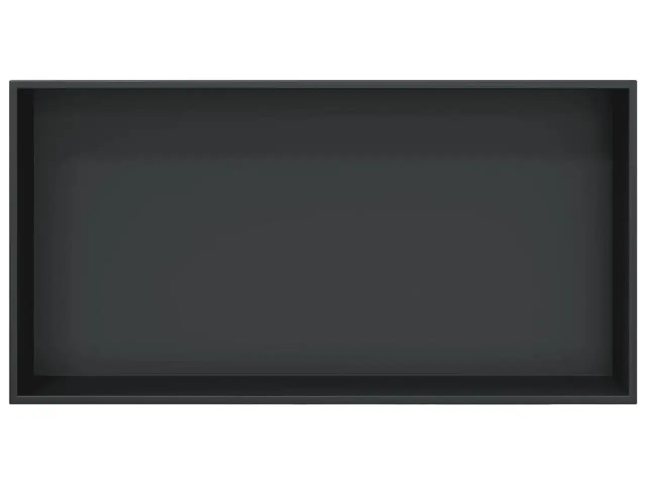 Billede 4 - Brusehylde 62x32x9 cm rustfrit stil matsort