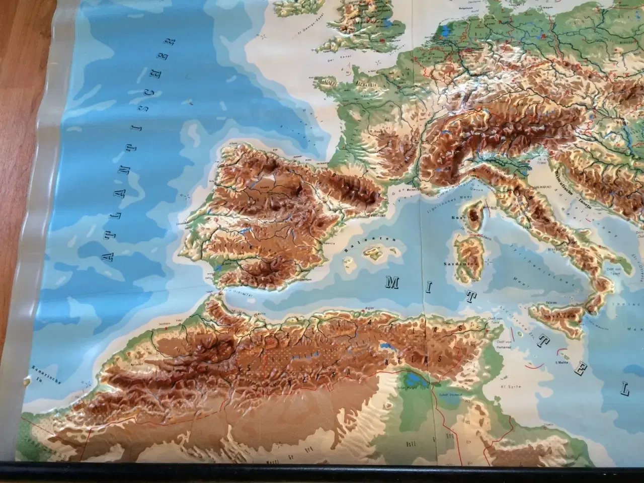 Billede 3 - Europa kort 3D