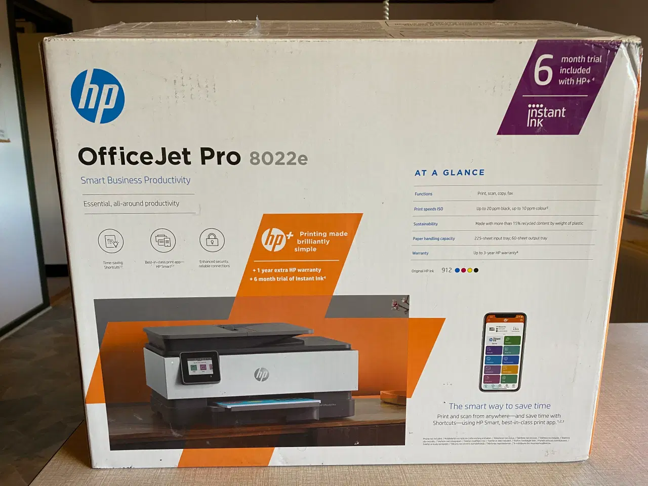 Billede 2 - Hp Printer OfficeJet Pro 8022e