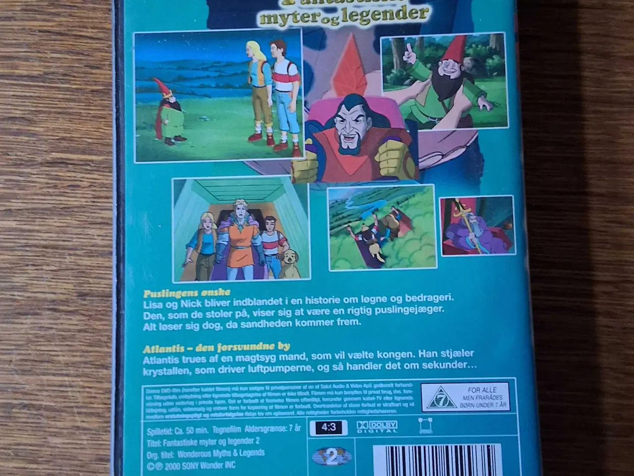 Billede 2 - FANTASTISKE MYTER og LEGENDER. Puslingens ønske. 