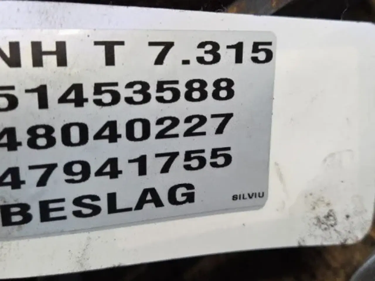 Billede 8 - New Holland T7.315 Træk Sæt 51453588