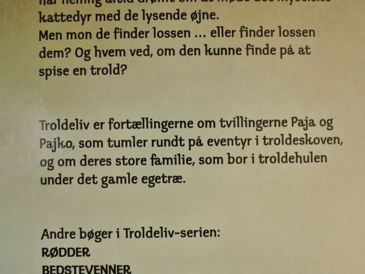 Billede 2 - troldeliv 3 - spor, af sissel bøe og peter madsen