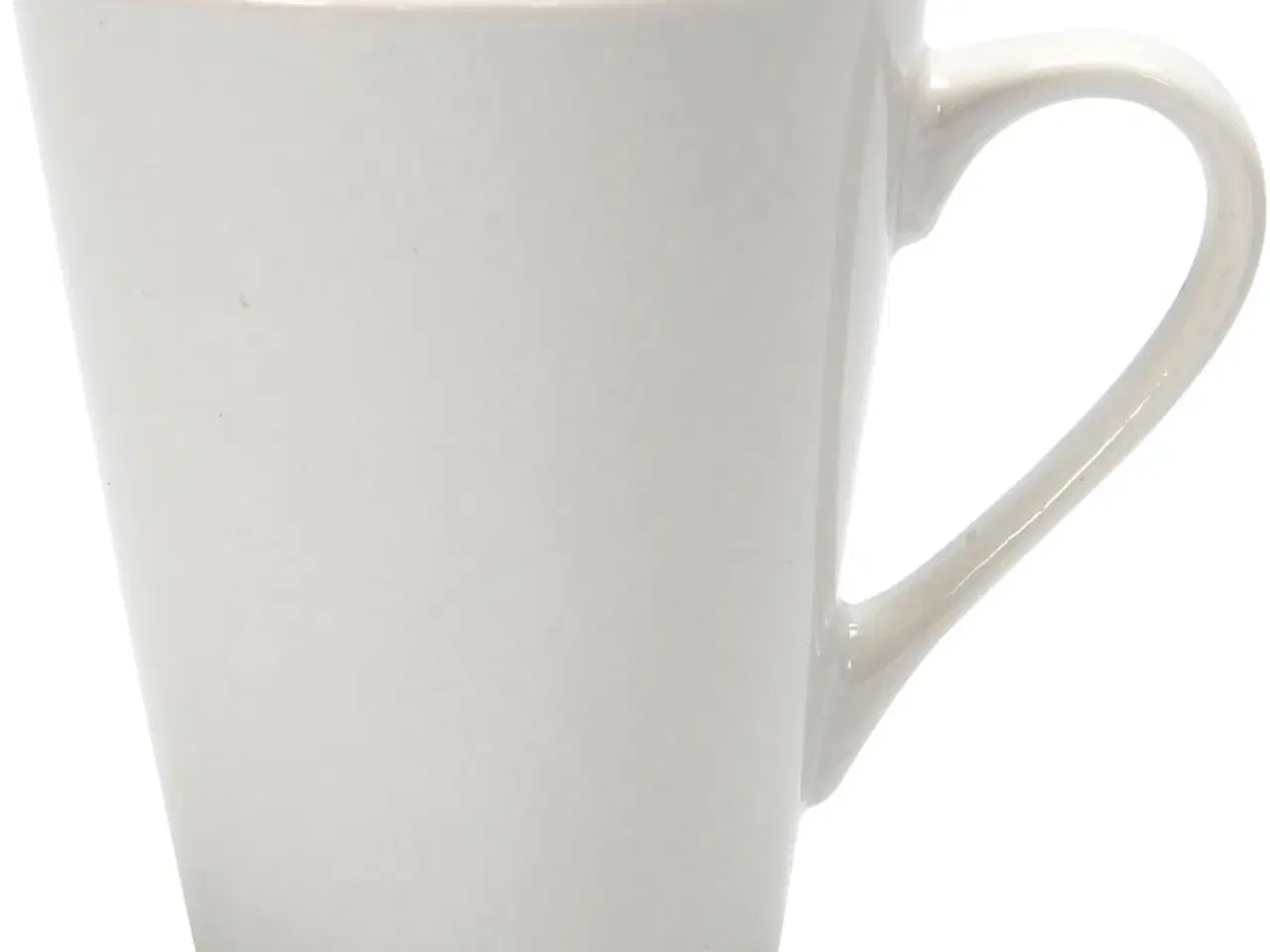Billede 1 - Krus, H: 10 cm, diam. 5-8 cm, 250 ml, hvid, 12stk./ 1 pk.