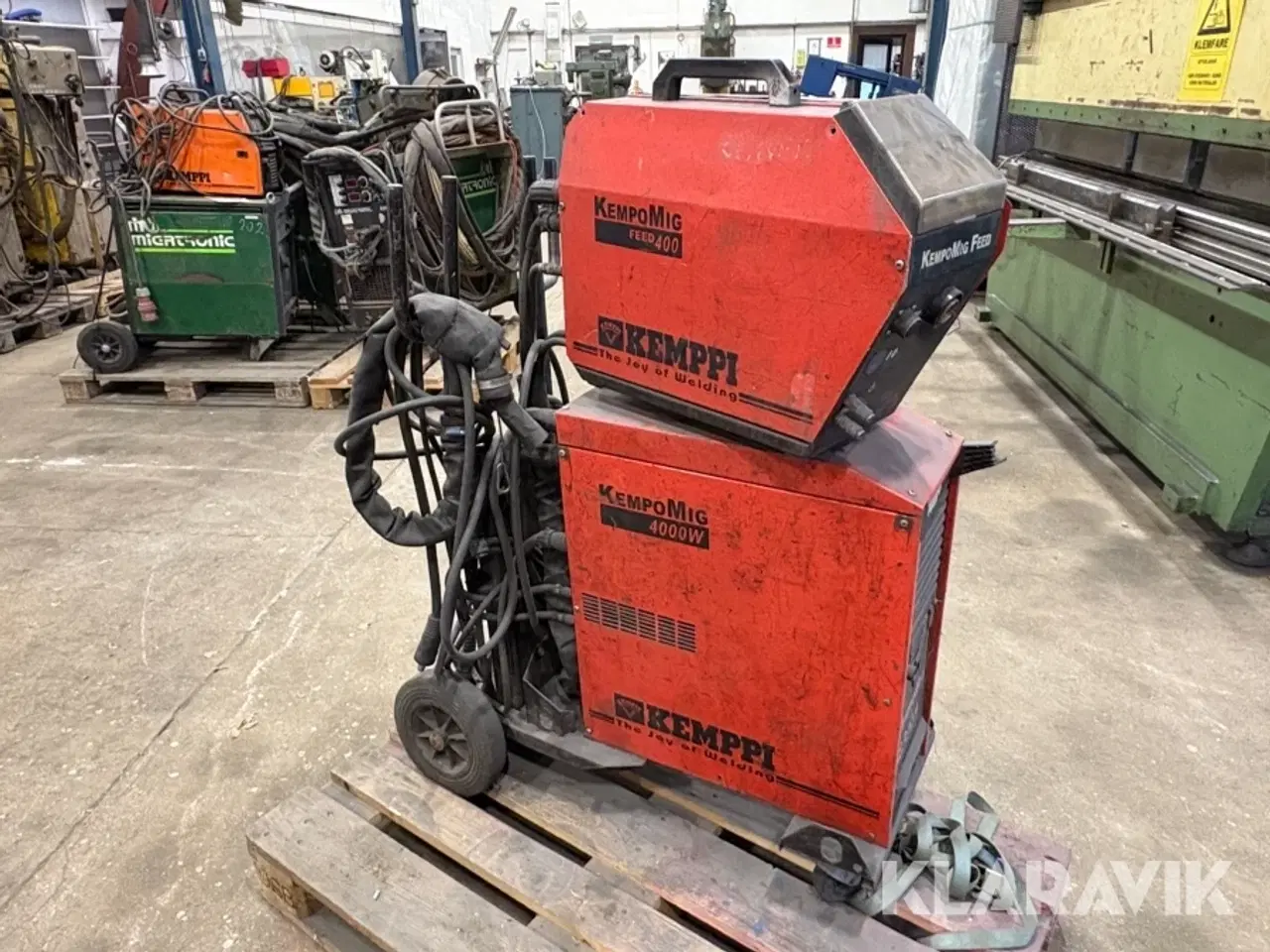 Billede 4 - Svejsemaskine Kemppi KempoMig 4000W + Feed 400