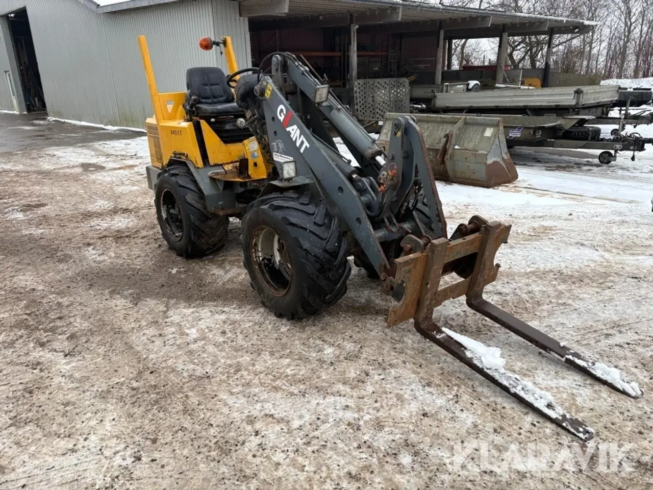 Billede 2 - Minilæsser Giant V451T