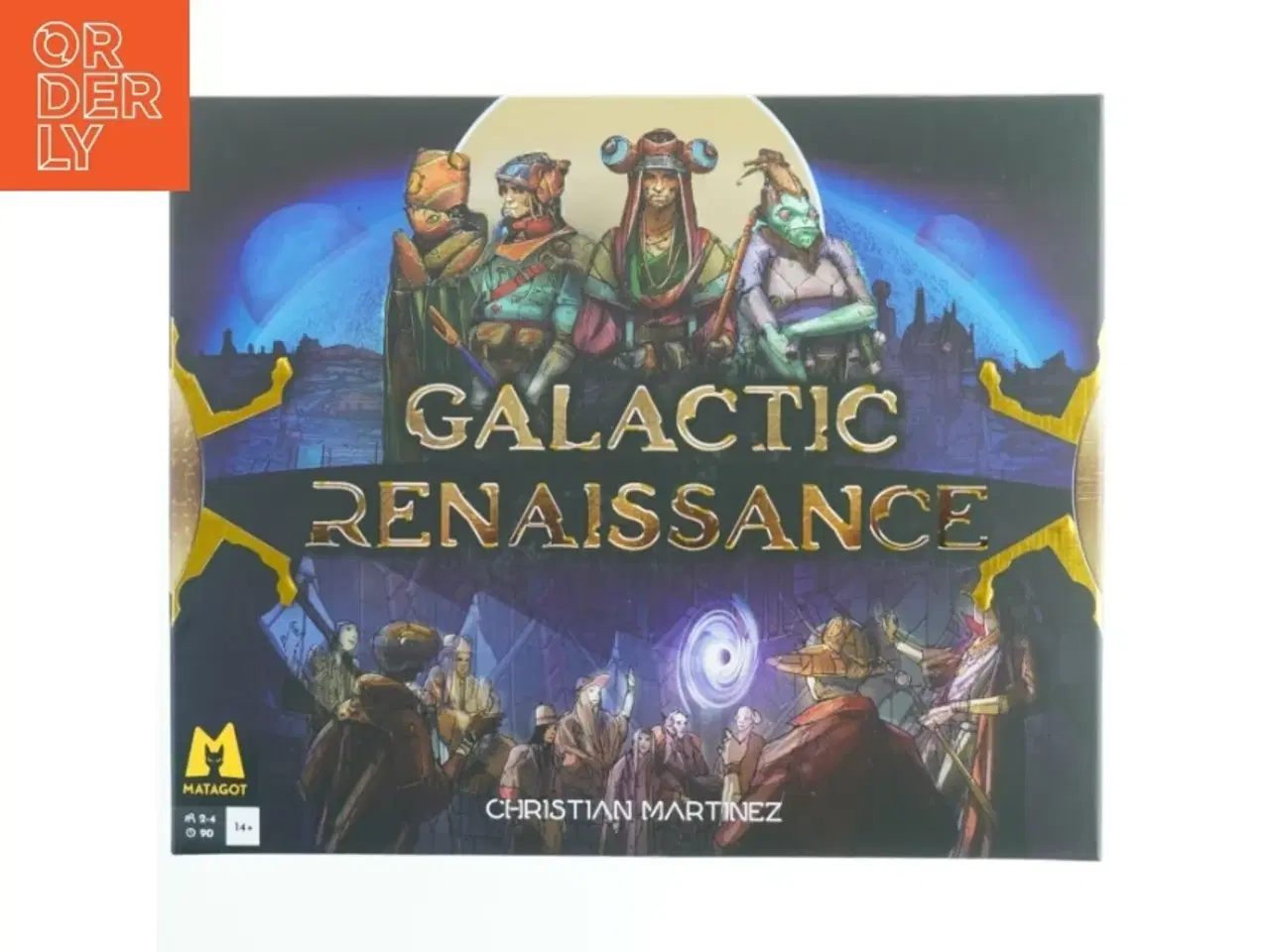 Billede 1 - Galactic Renaissance brætspil Kickstarter udgave fra Matagot (str. 36x30 cm)
