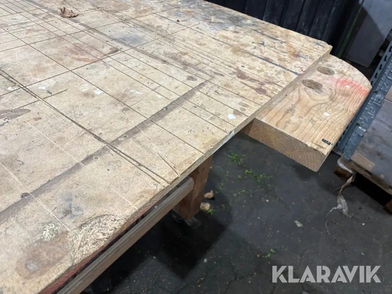 Billede 11 - Arbejdsbord - på hjul