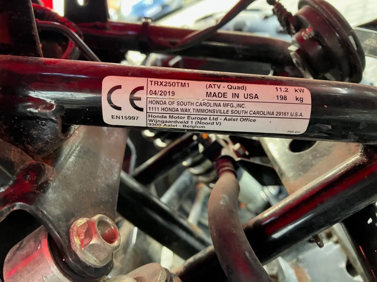 Billede 10 - Honda TRX 250, 2WD