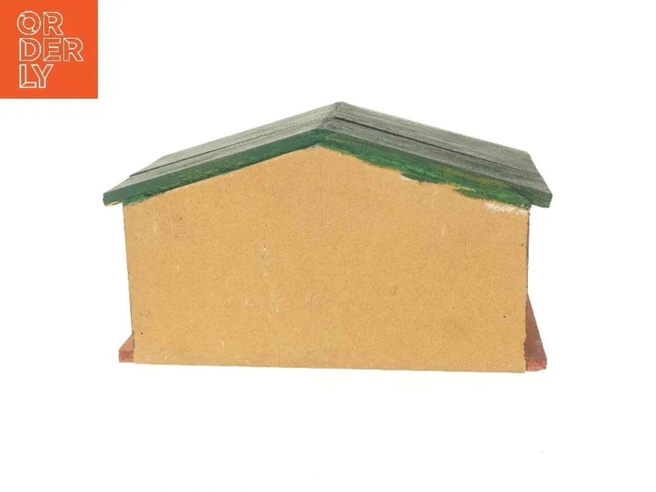 Billede 3 - Julekrybbe med figurer (str. 40x30 cm)