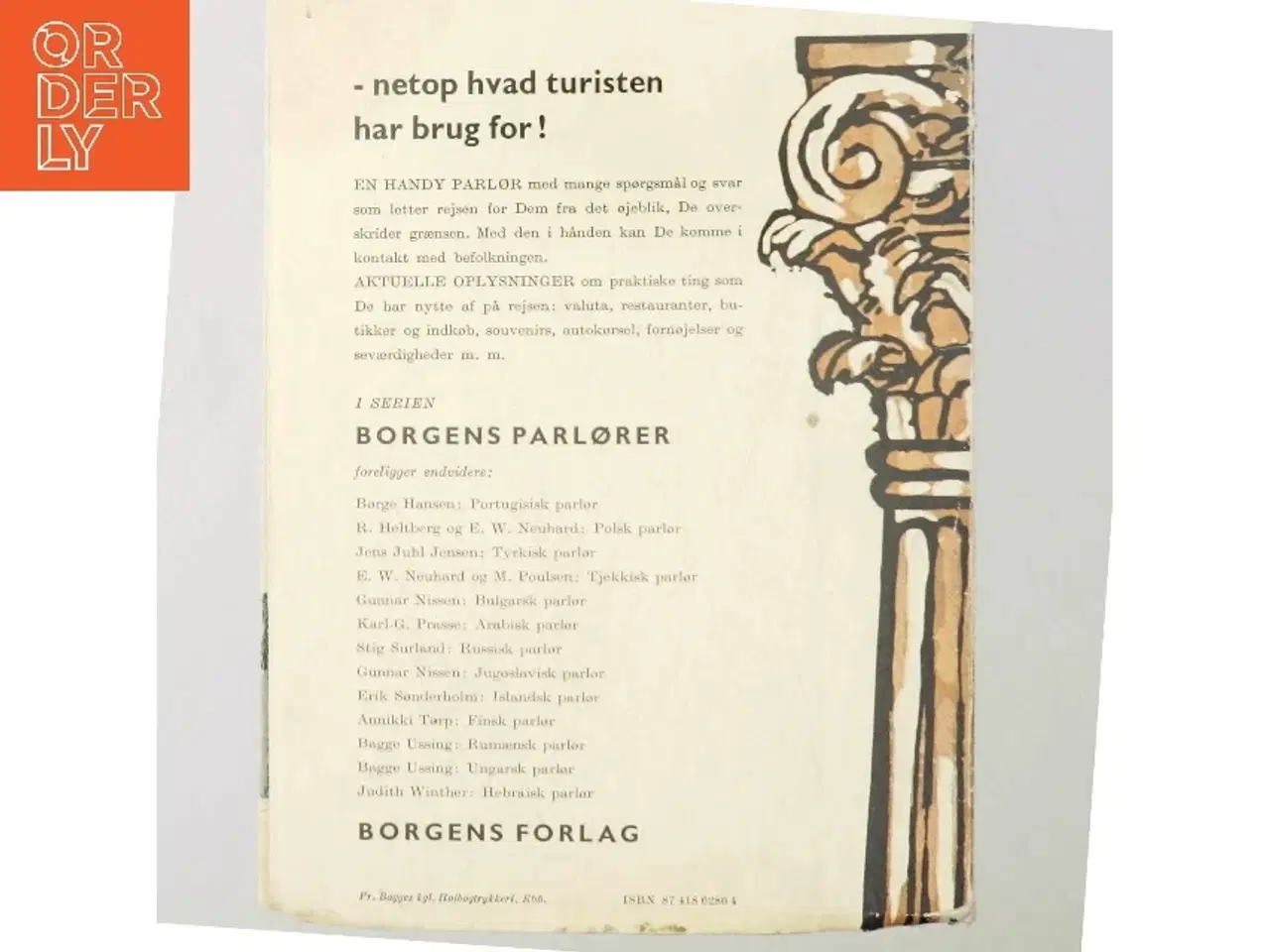 Billede 3 - Gudrun Engberg: Græsk parlør