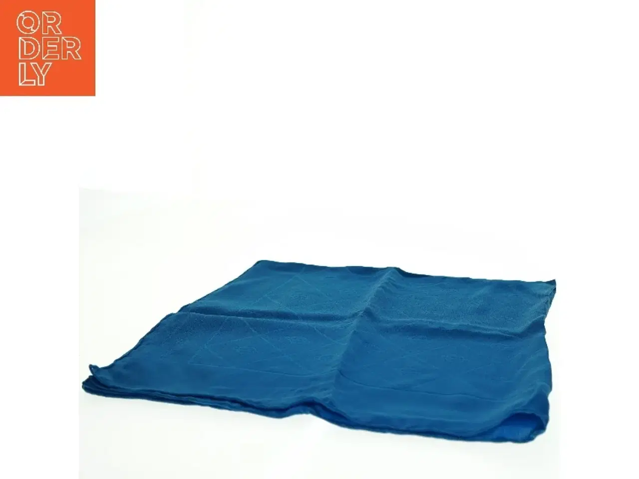 Billede 5 - Blåt tørklæde (str. 75 x 75 cm)