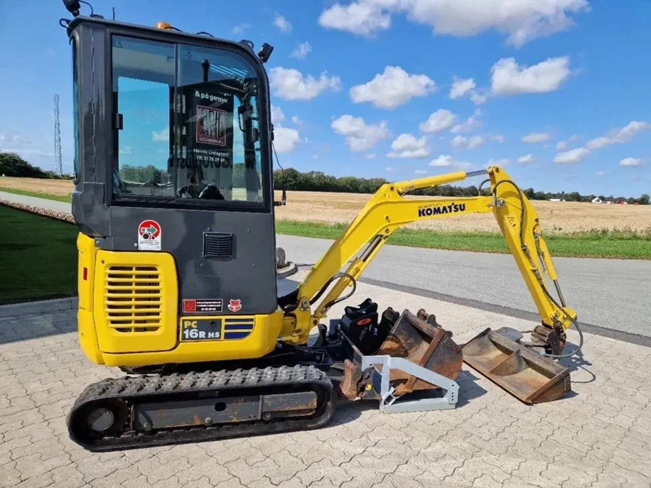 Billede 2 - Komatsu PC16R-3HS Danmarks flotteste