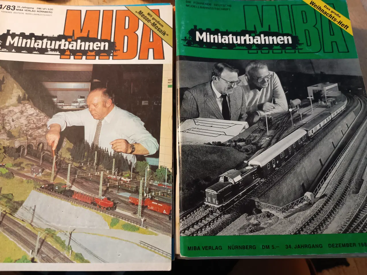 Billede 3 - MIBA miniaturbahnen. Blad om modeljernbane.