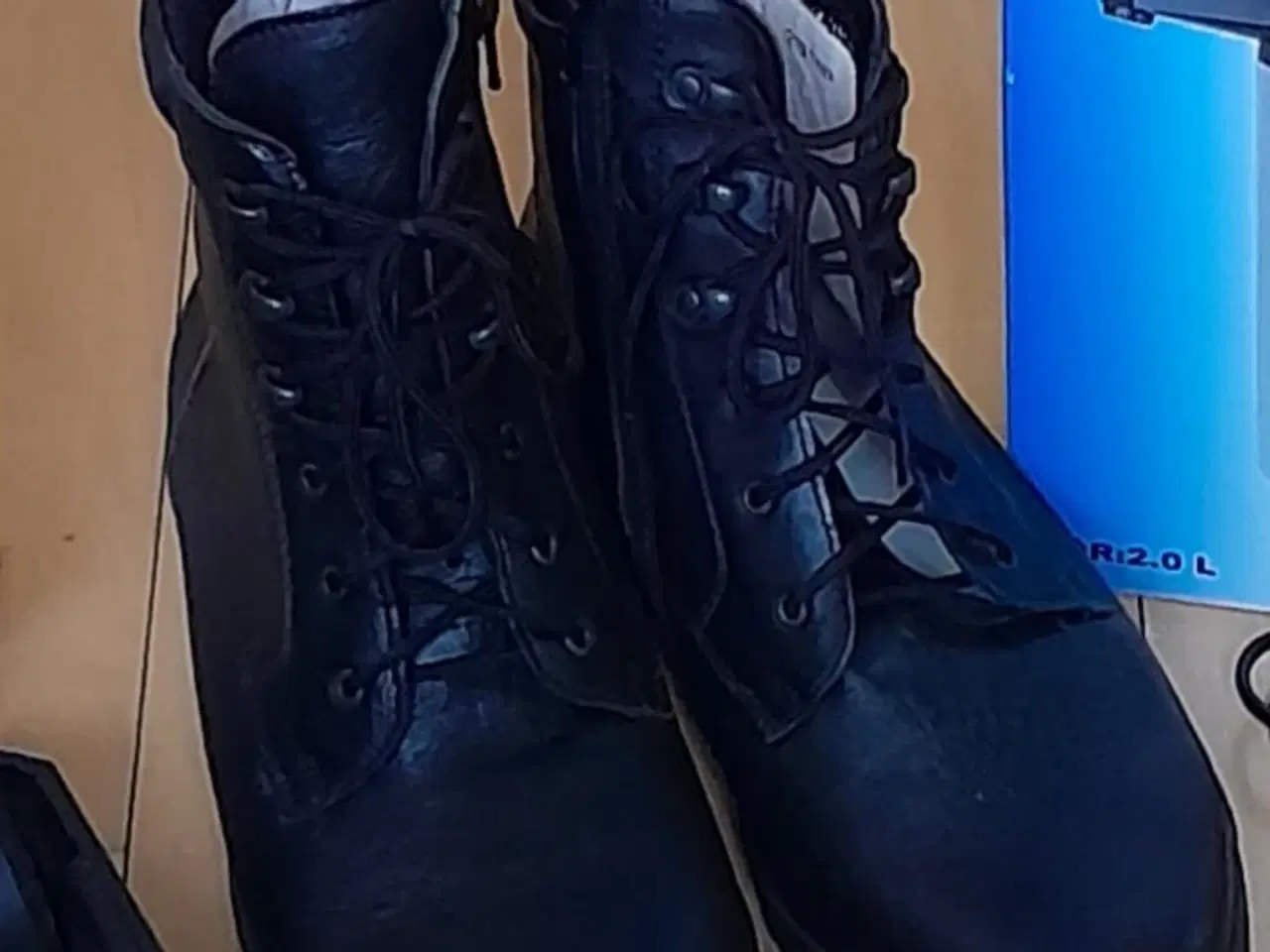 Billede 1 - Flotte Læder støvler