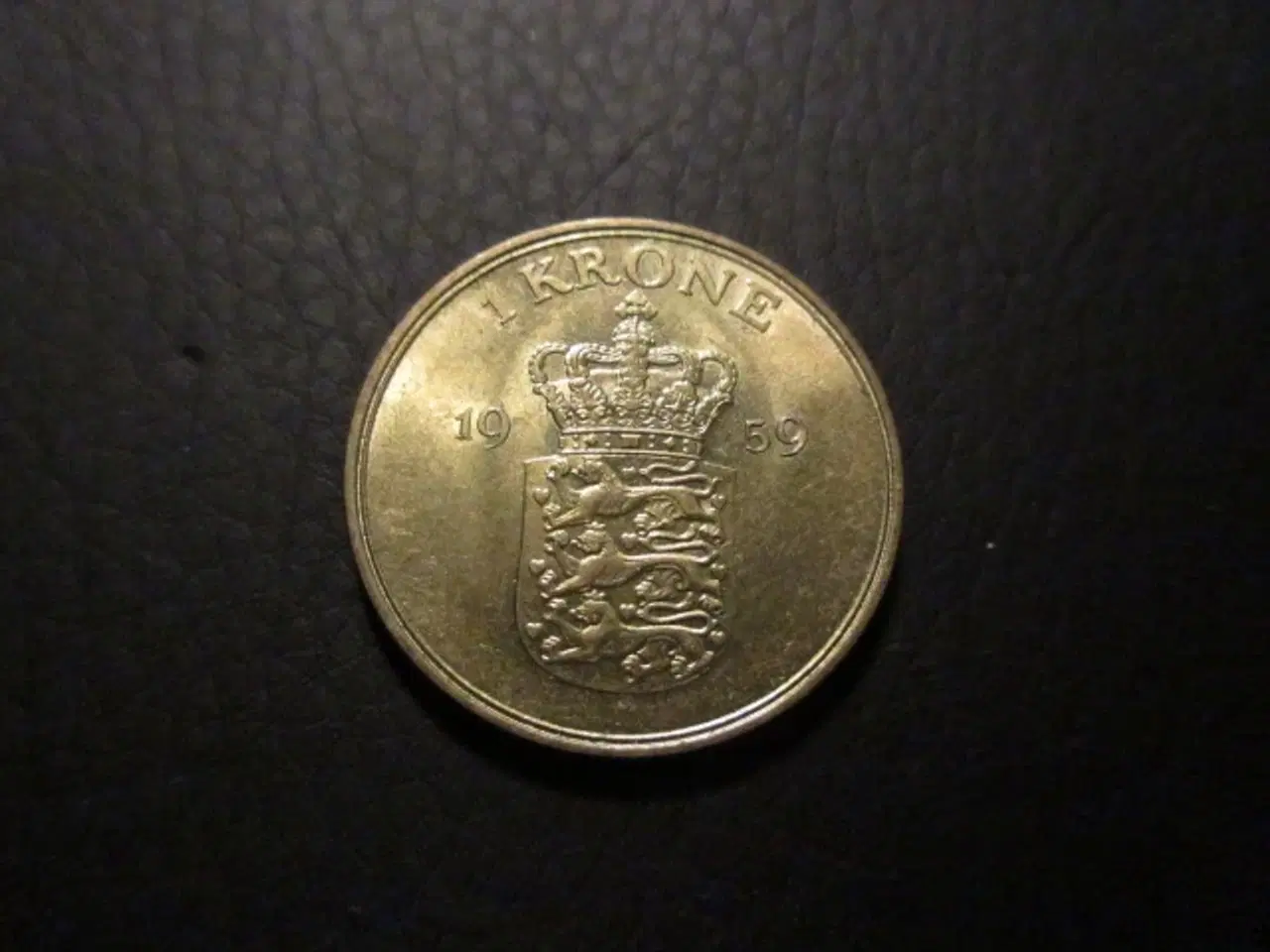 Billede 1 - 1 kr 1959 unc kv. 0-01