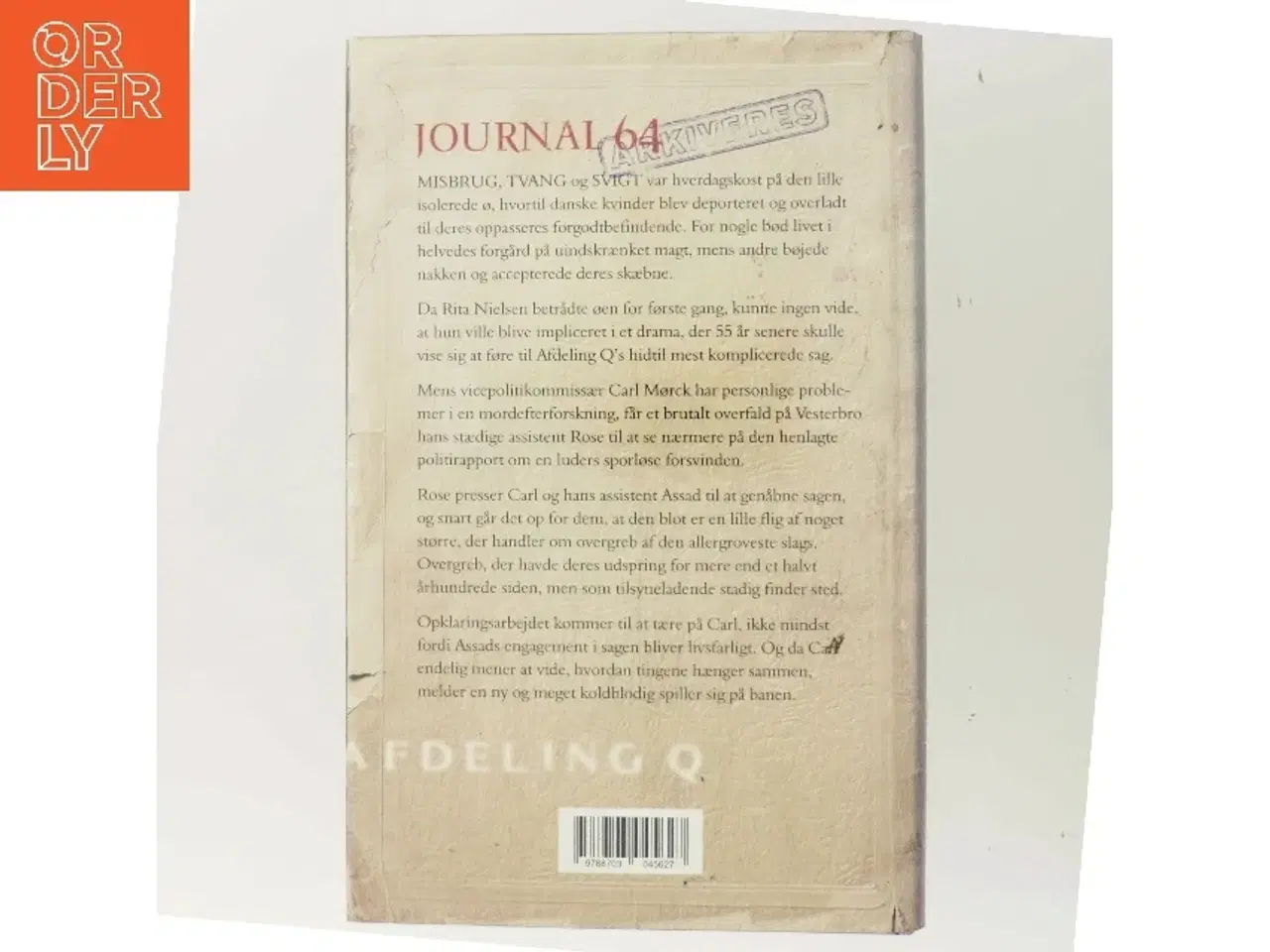 Billede 3 - Journal 64 af Jussi Adler-Olsen (Bog)
