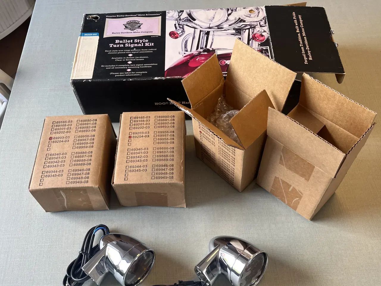Billede 4 - Harley-Davidson bullet style blinklys kit