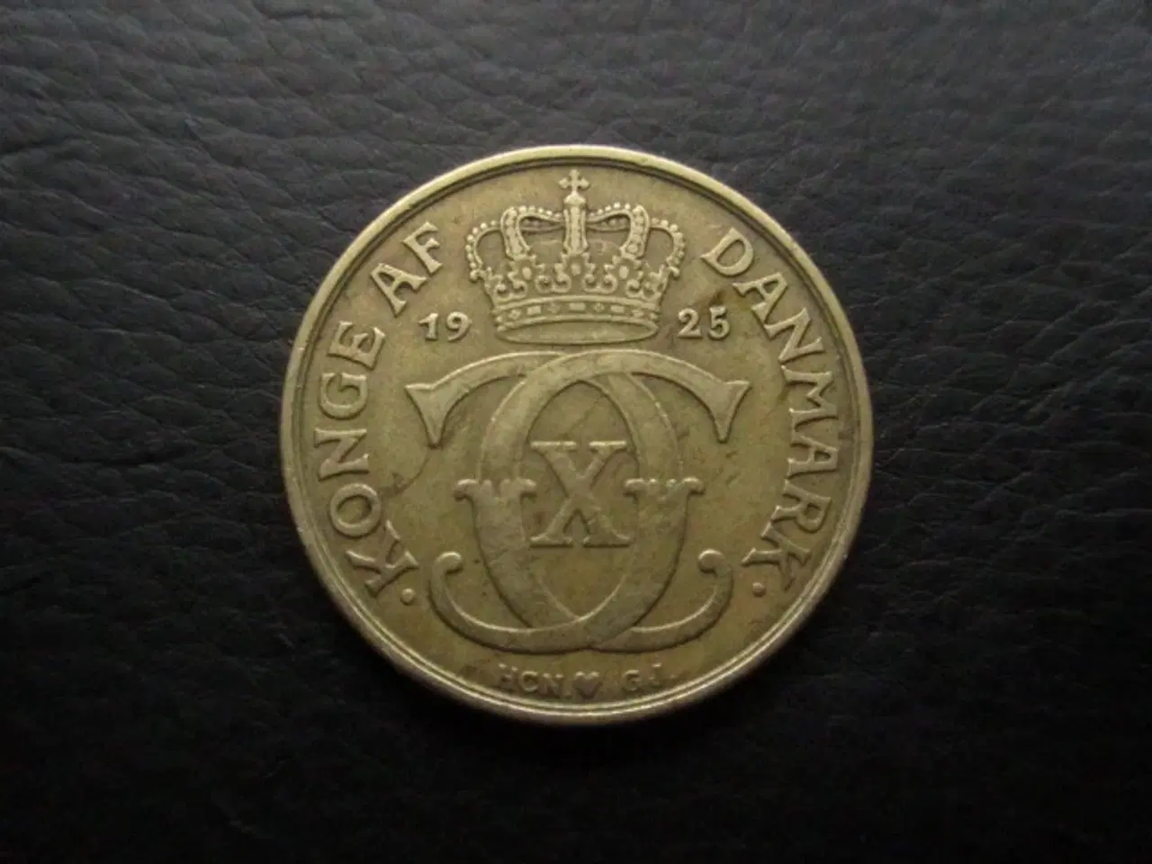 Billede 1 - 2 kroner 1925 pænere eksemplar