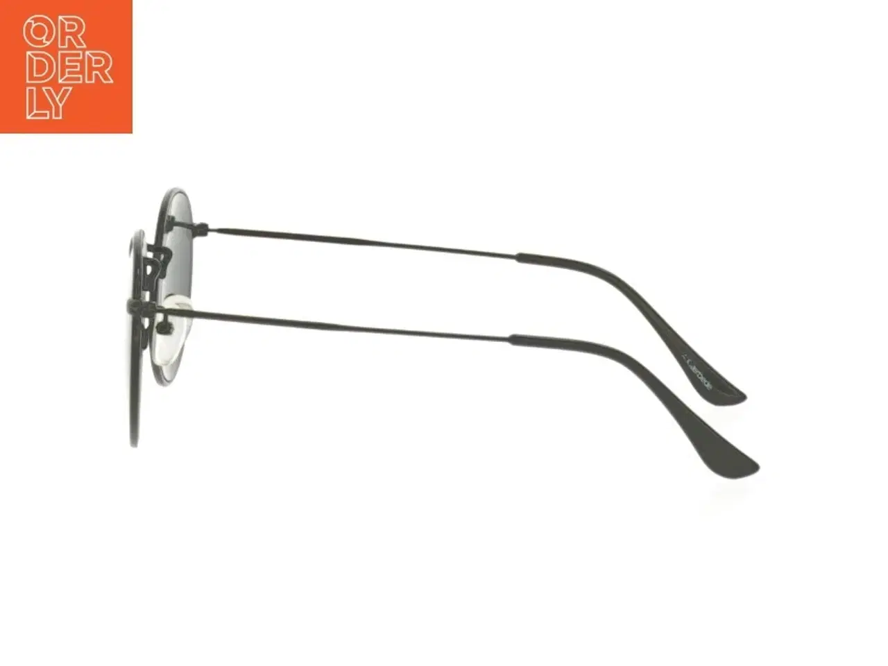 Billede 4 - Runde solbriller med sort stel (str. 13,5 cm)