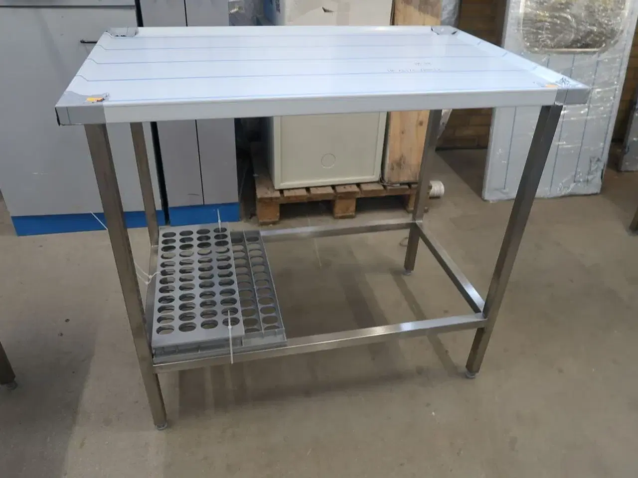 Billede 1 - Rustfri stålbord 100x65xH90cm
