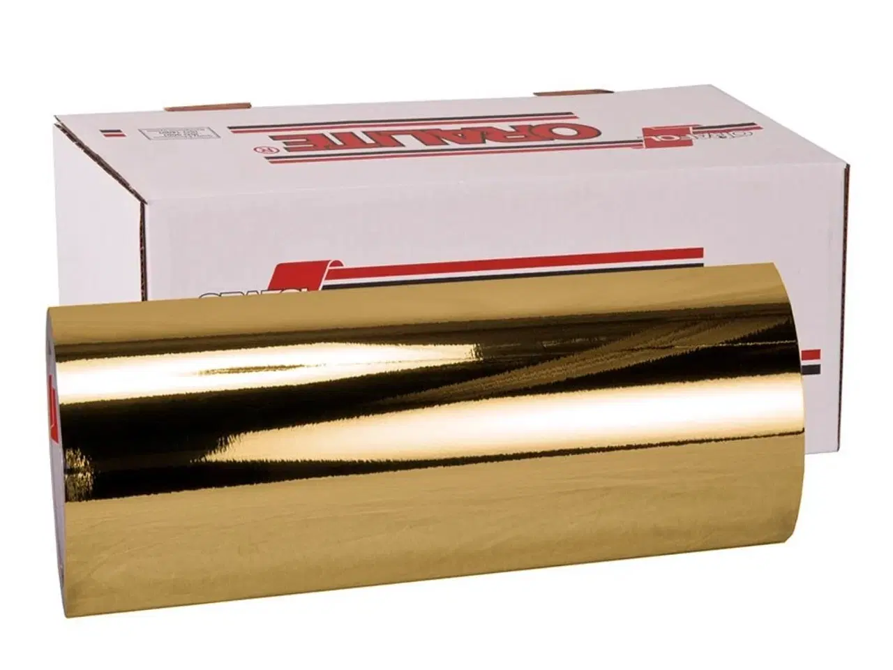 Billede 1 - Oracal 351-911 Spejl Guld - Glossy Gold - 1 års folie - skiltefolie