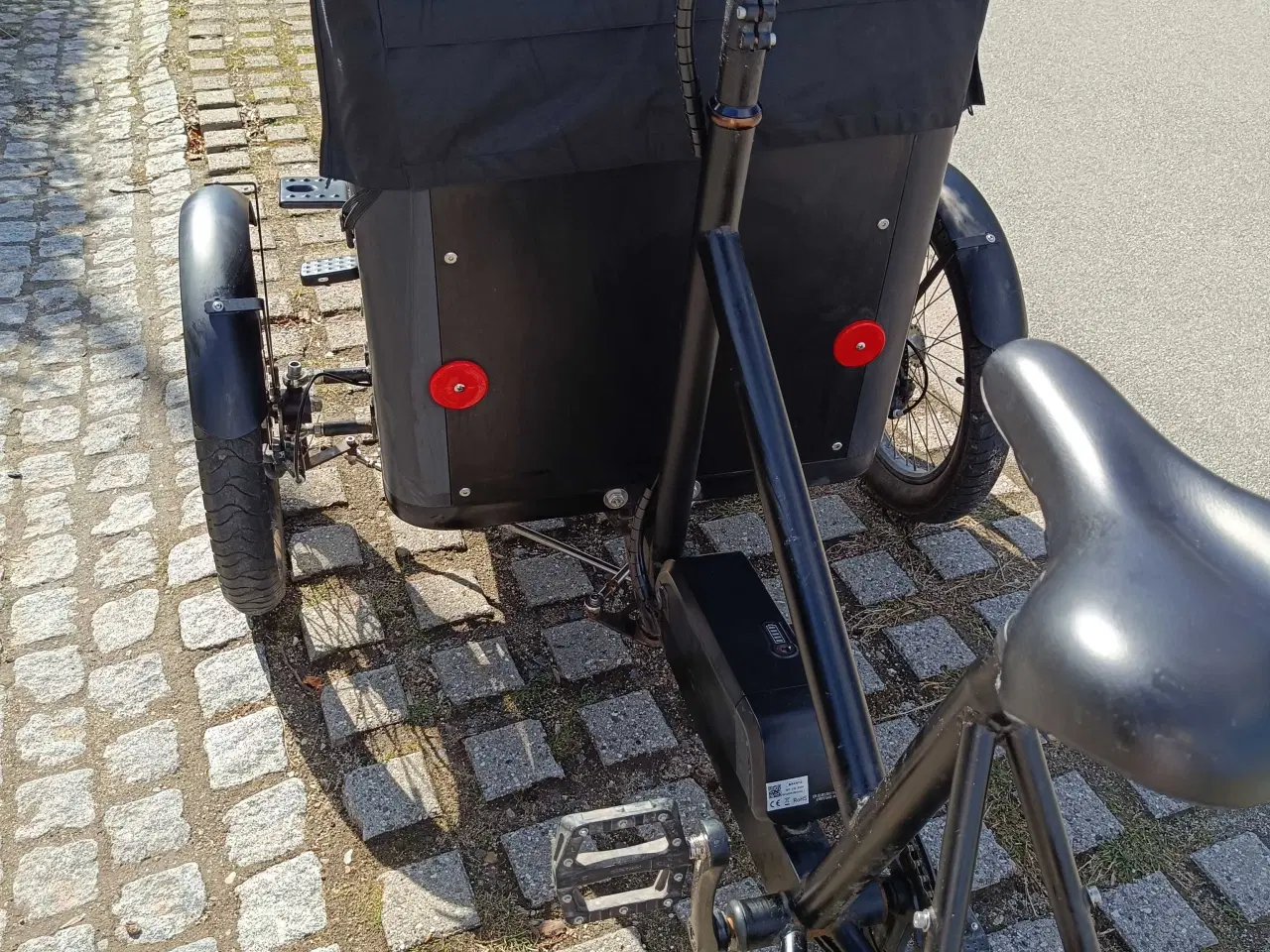 Billede 5 - Cargokid deluxe elektrisk ladcykel 
