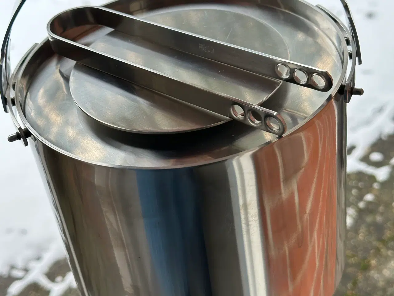 Billede 1 - Stor Stelton isspand med istang 