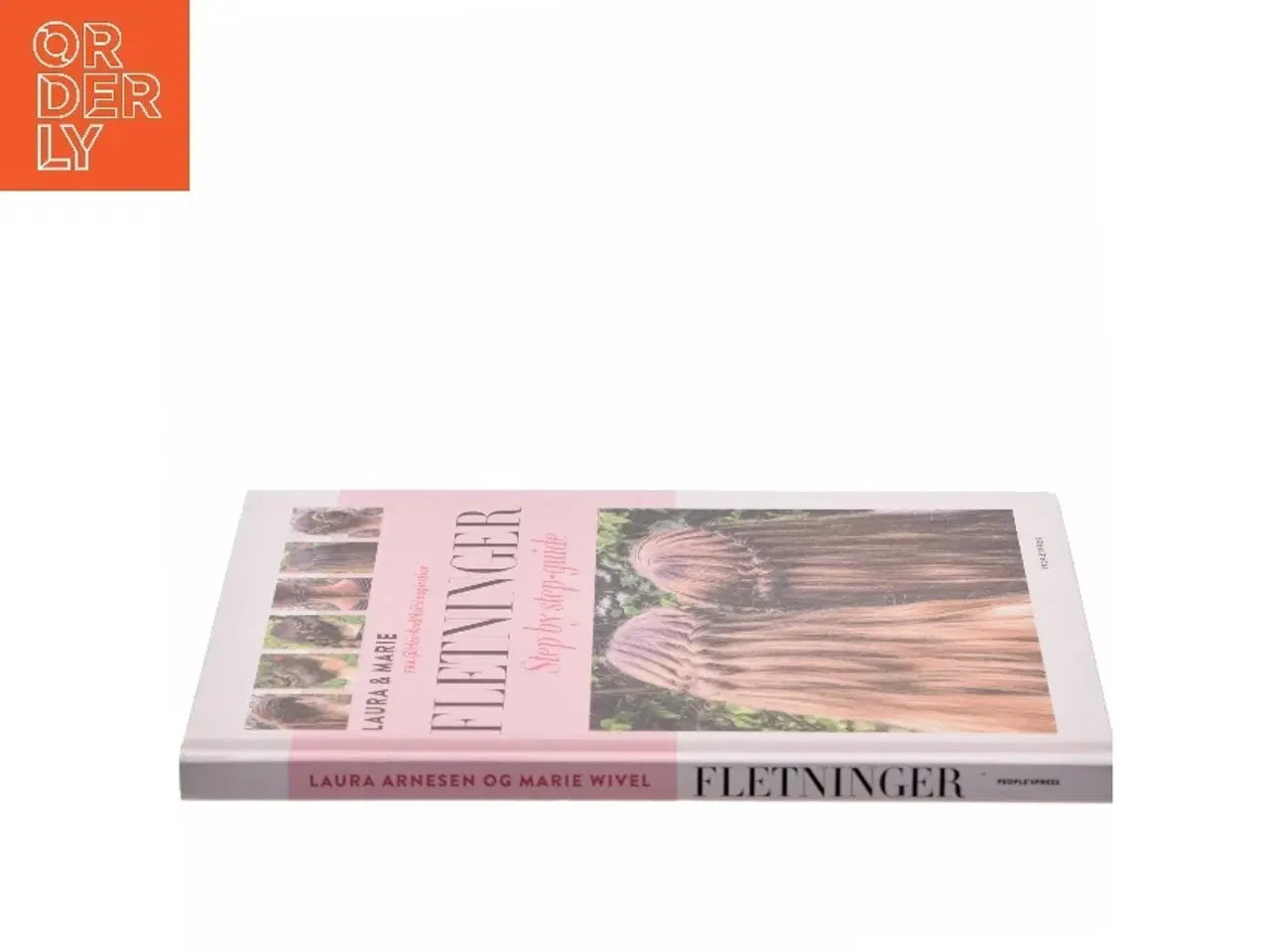 Billede 2 - Fletninger : step by step-guide til de flotteste flettede frisurer af Laura Kristine Arnesen (Bog)