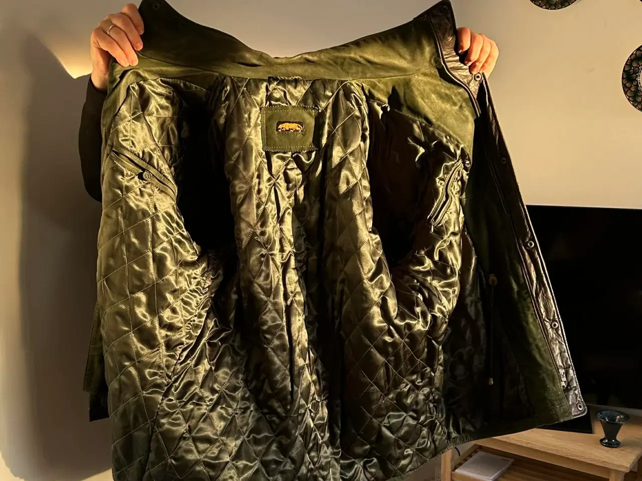 Billede 2 - Luksus læder jagt jakke.