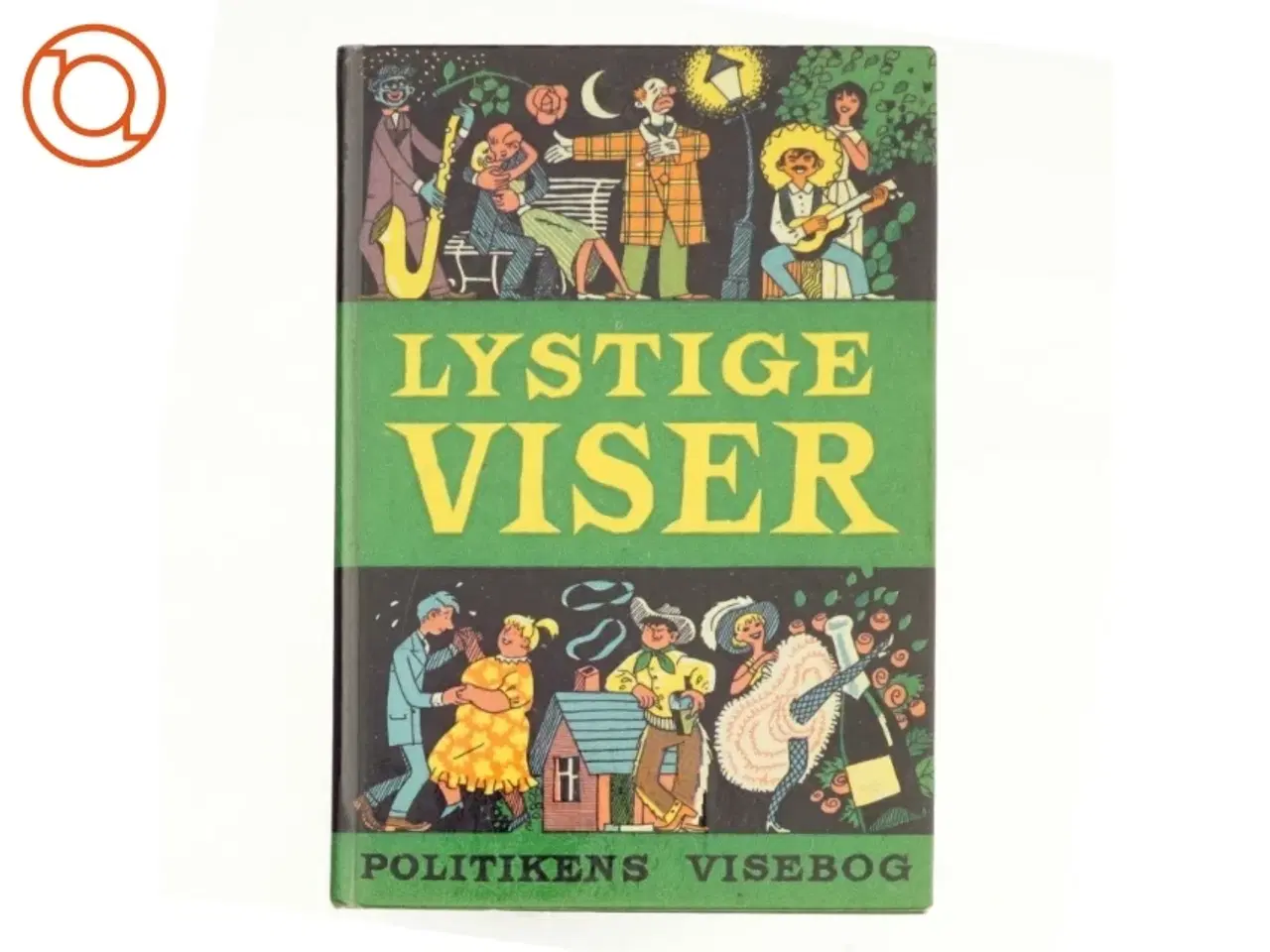 Billede 1 - Lystige viser, Politikens visebog