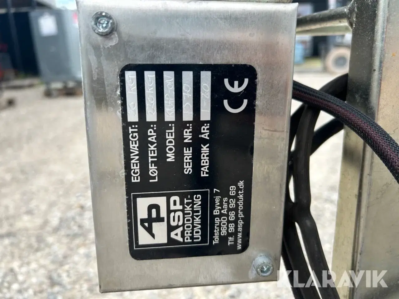 Billede 7 - Ladkraner ASP 2 styk