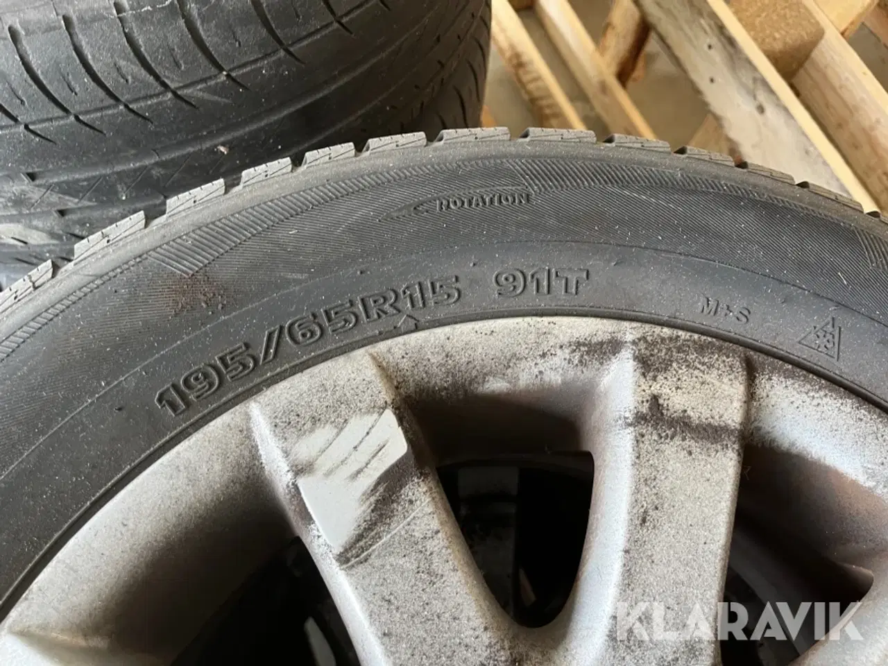 Billede 4 - Dæk Hankook/Volkswagen 195/65R15 - 4 styk