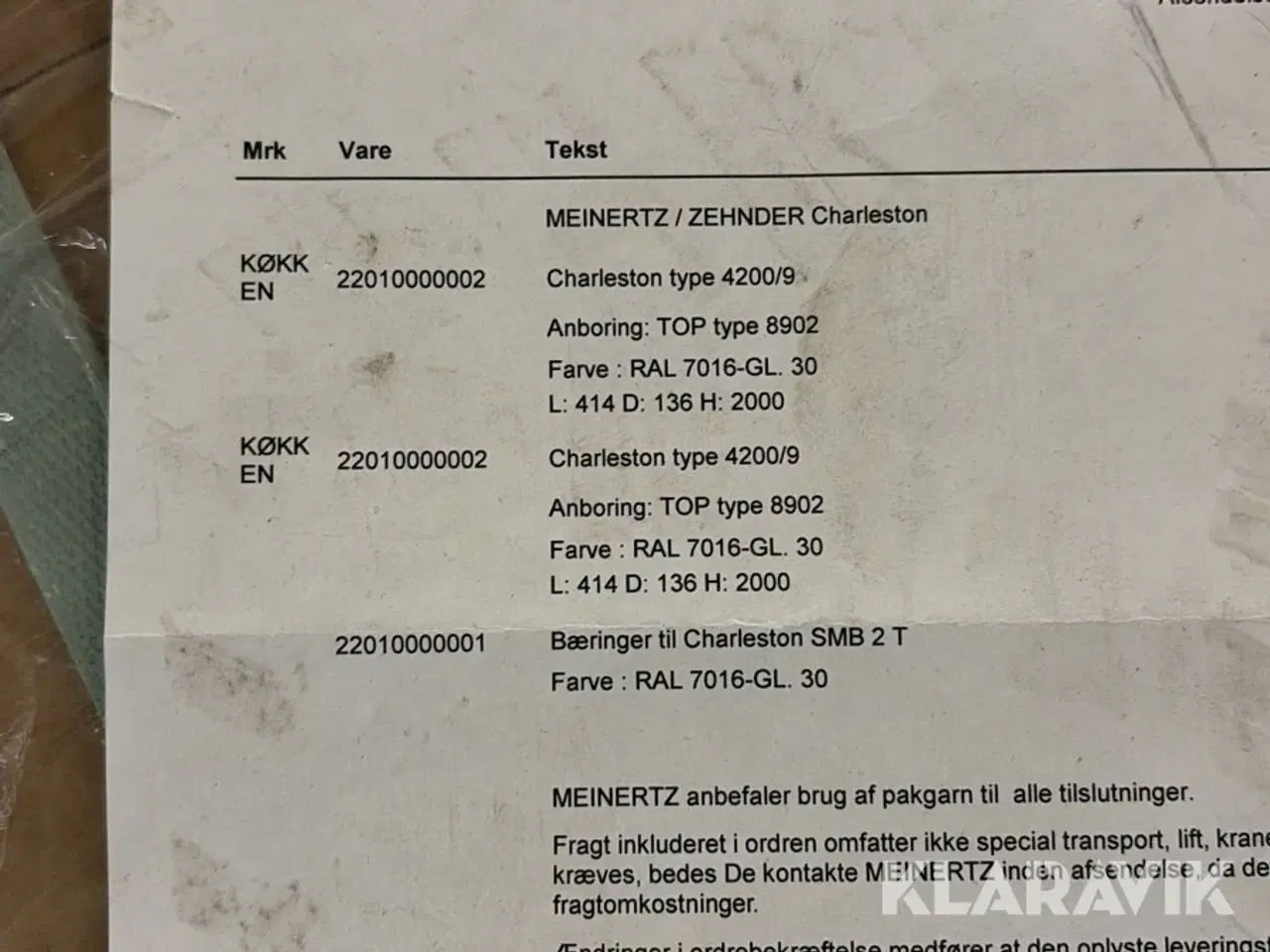 Billede 5 - Radiatorer MEINERTZ / Zehnder Charleston 4200/9 1 styk