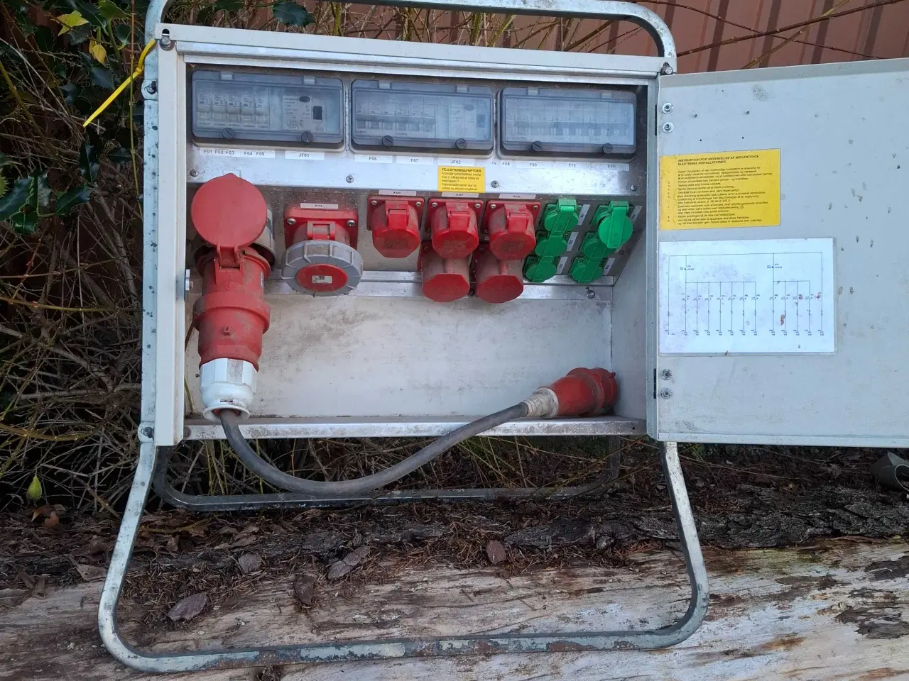 Billede 2 - Byggestrømstavle 63 amp .