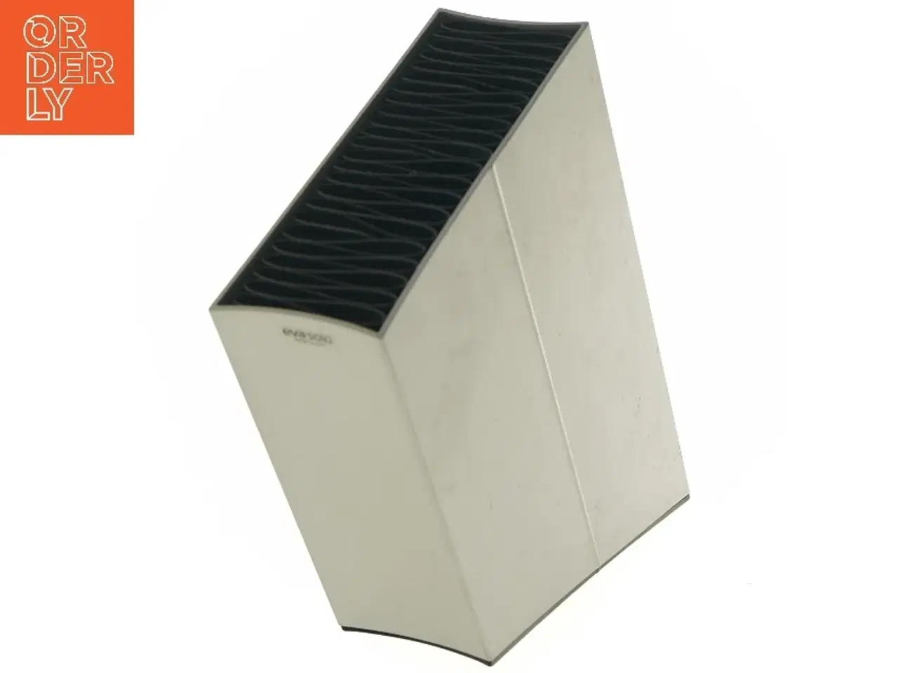 Billede 1 - Knivblok i stål fra Eva Solo (str. 31x20x7,5 cm)