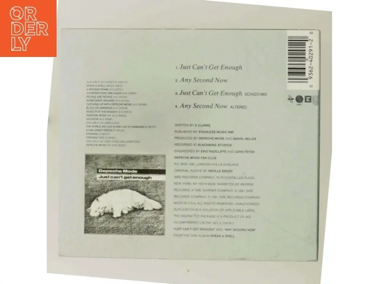 Billede 3 - Just Cant Get Enough (DVD)