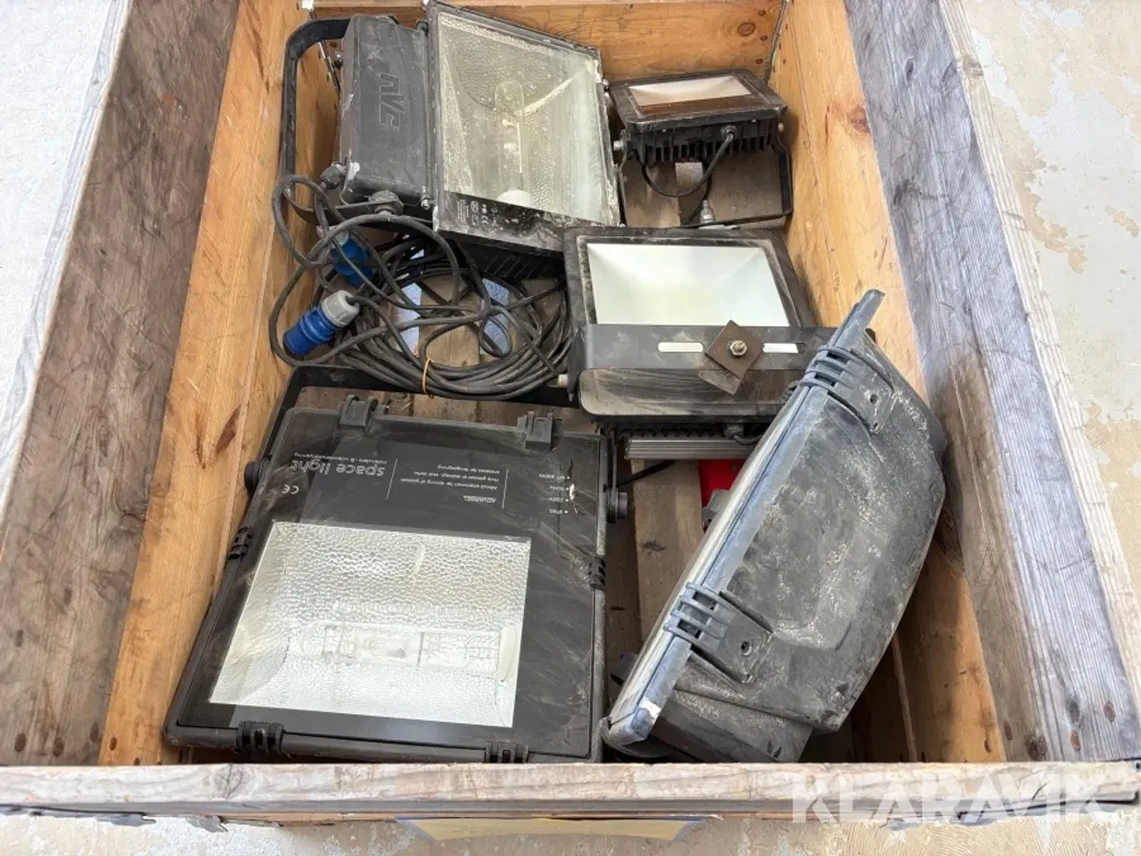 Billede 4 - Lot arbejdelamper Ledvance/spaceligth LED og Halogen