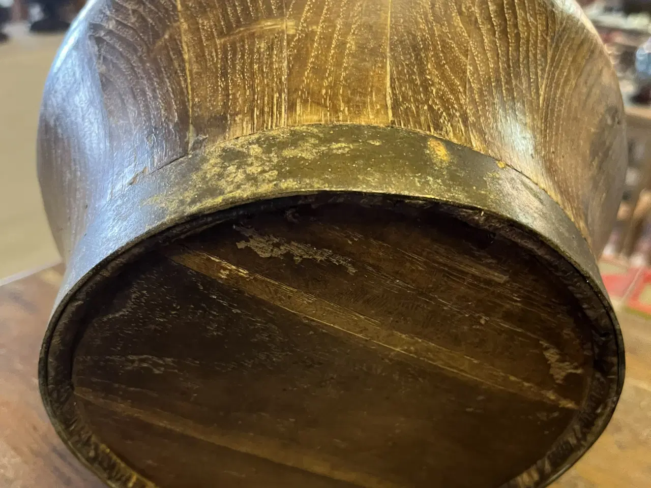 Billede 2 - Kina -antik trætønde ca. 150 år. gl.