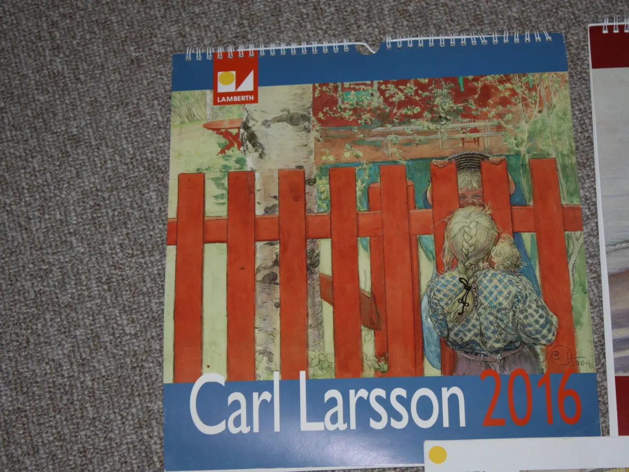 Billede 2 - Carls Larsson væg kalender 2016, 2018, 2019