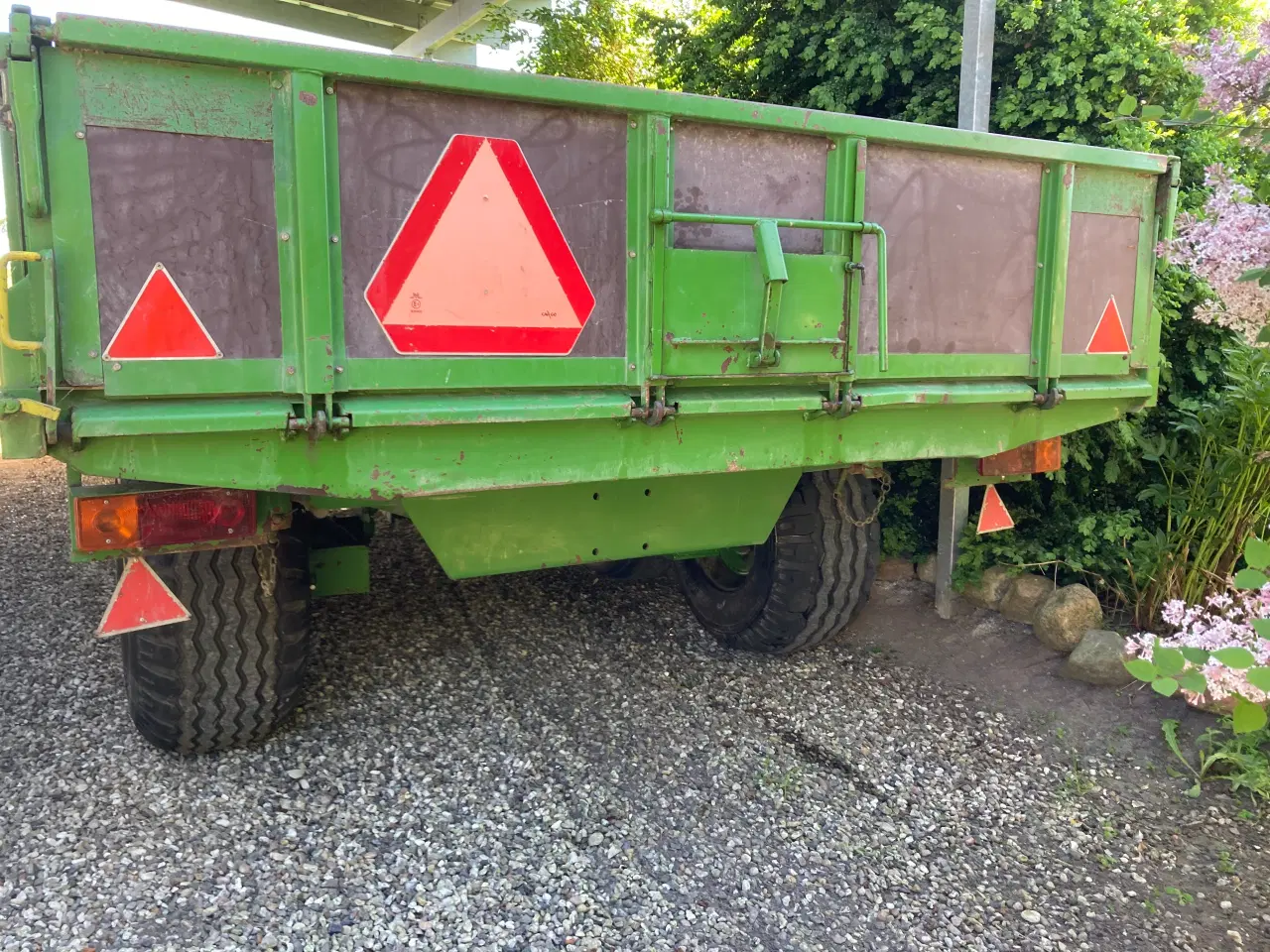 Billede 1 - 12 ton entreprenør vogn m bremse en aksel