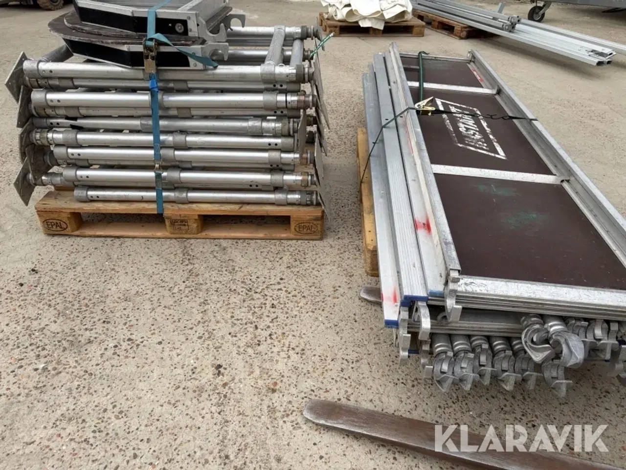 Billede 7 - Stillads 15 meter med 2 hjørner - 2 paller